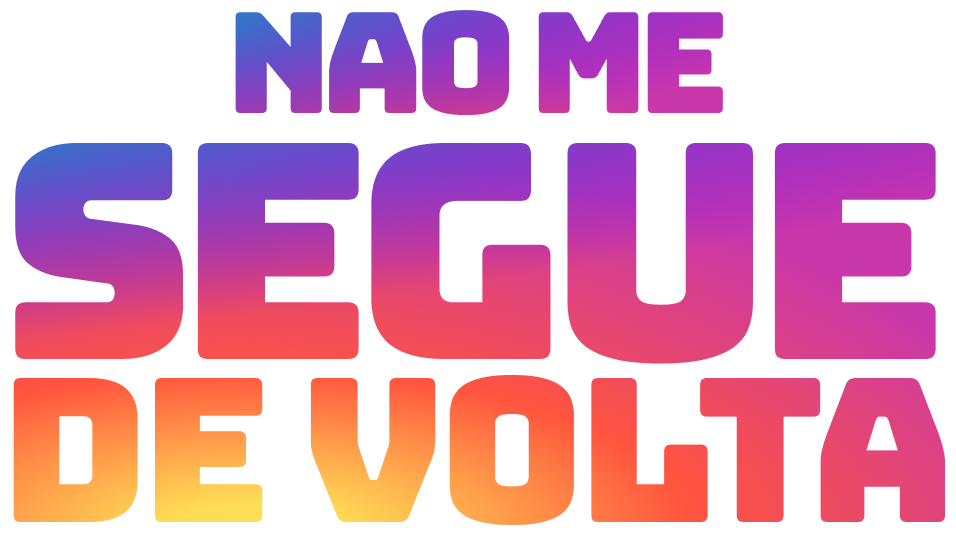 Logotipo Não Segue de Volta